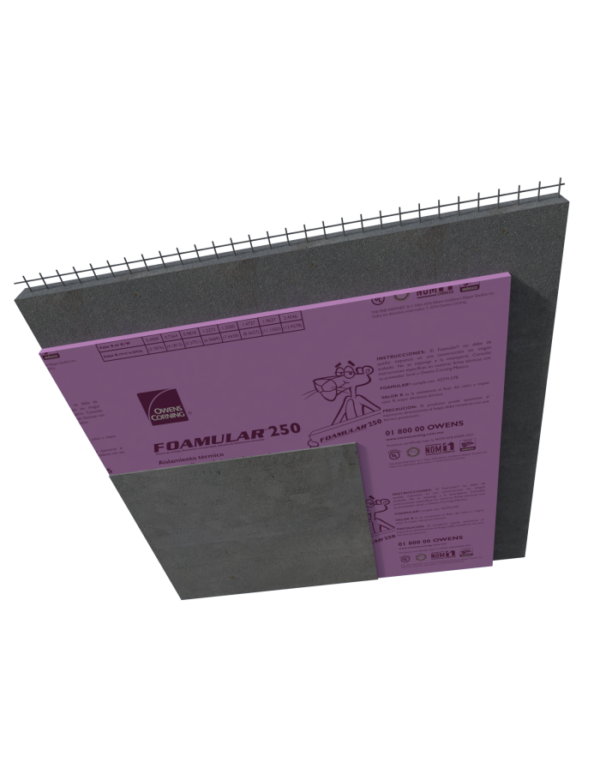 Owens Corning Foamular Aislamiento Térmico de Poliestireno Extruido 1" - Image 2