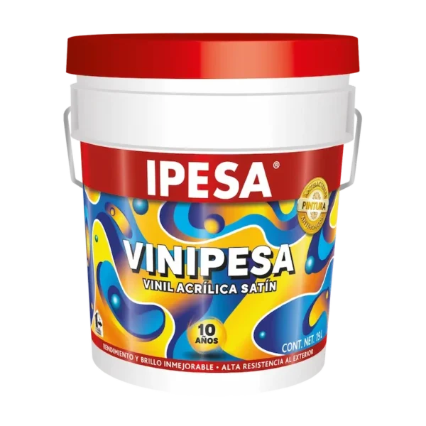Pintura Vinílica Acrílica Vinipesa Satín 19 Lts
